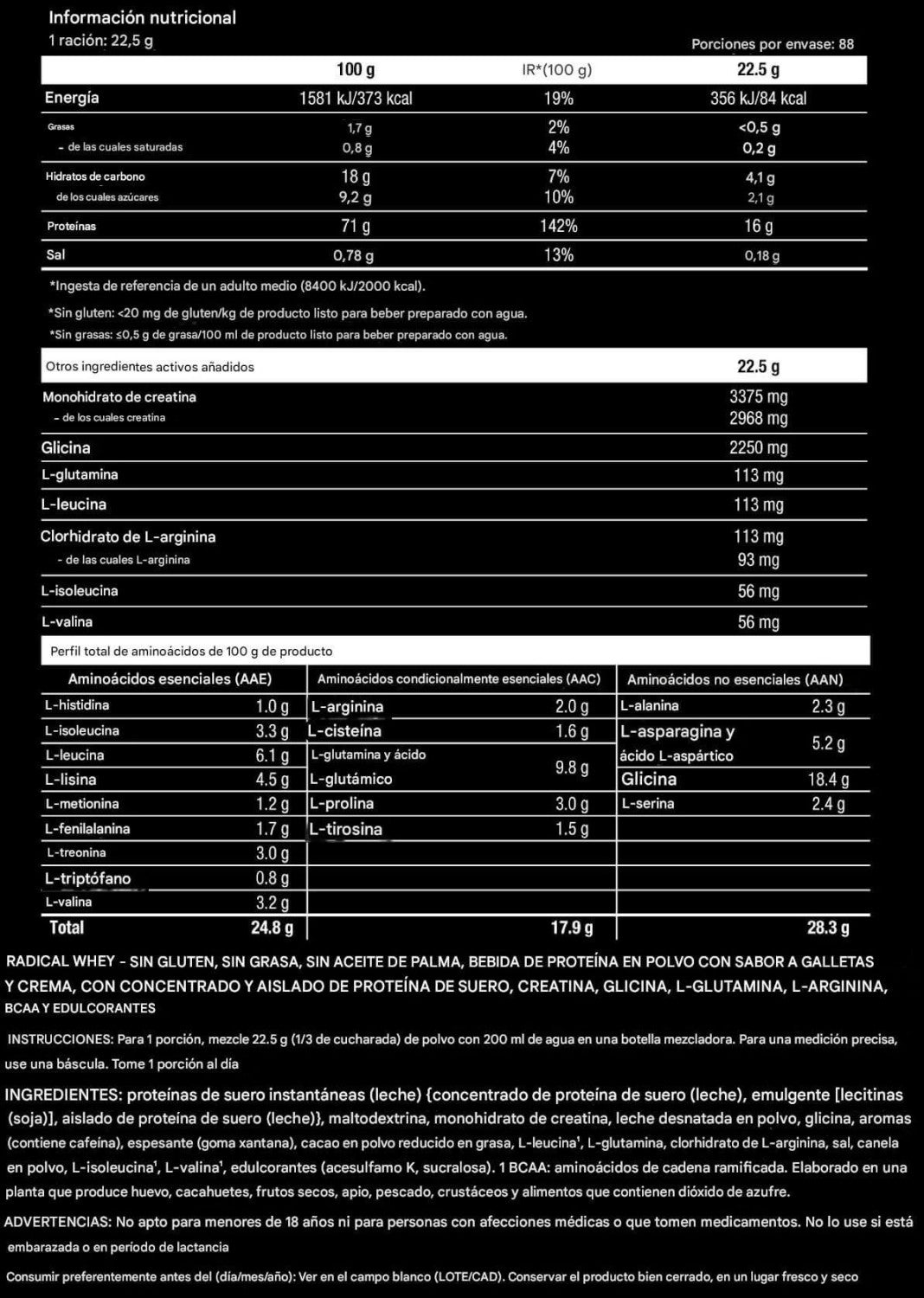 Radical Whey 2 Kg_5