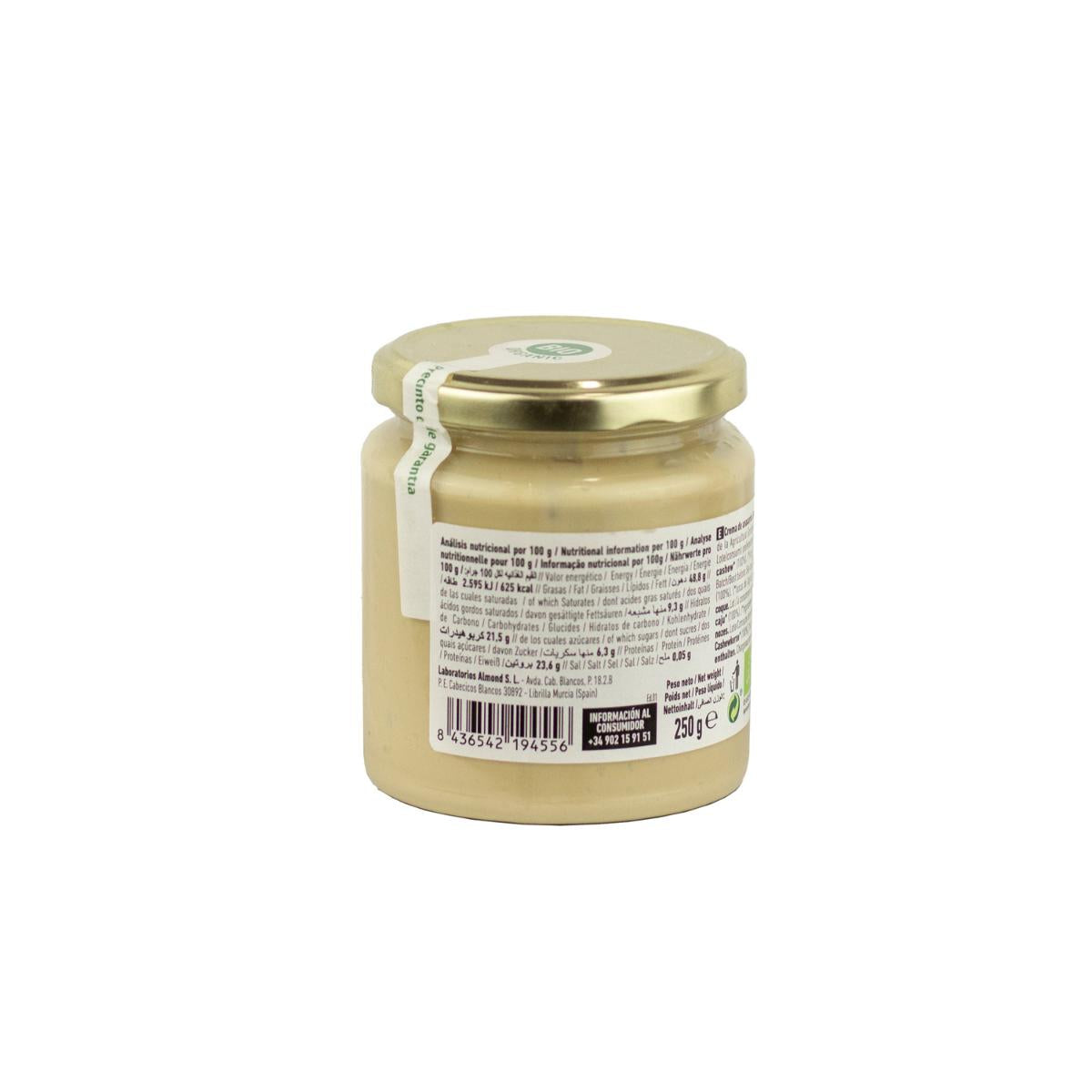 Crema de Almendra Bio untable NaturGreen 250 g