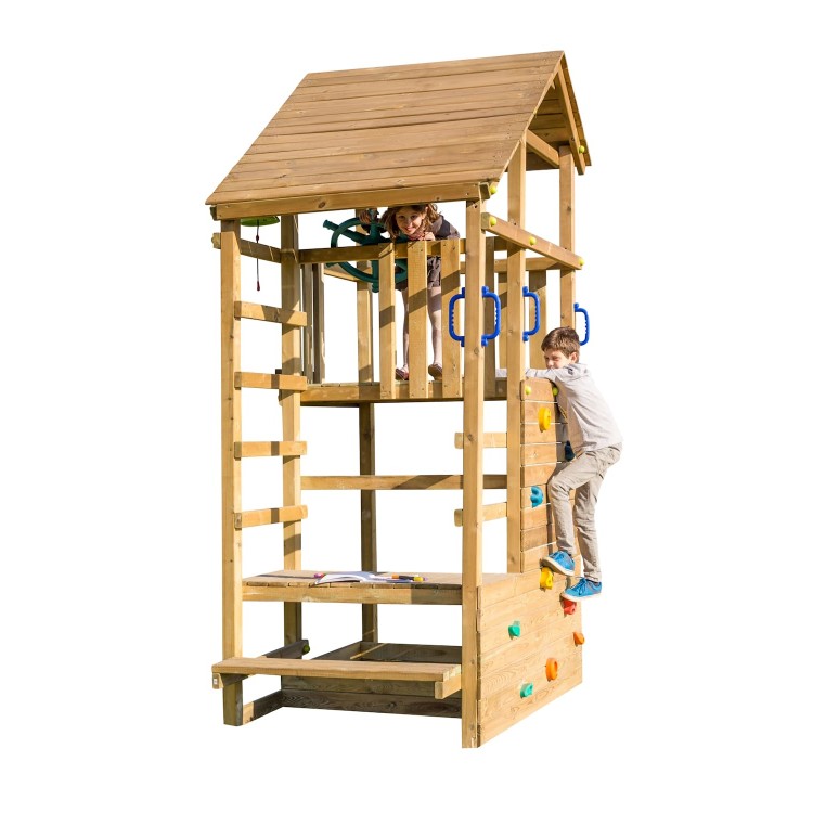 Parque Infantil Masgames Teide Xl Con Columpio Individual._5