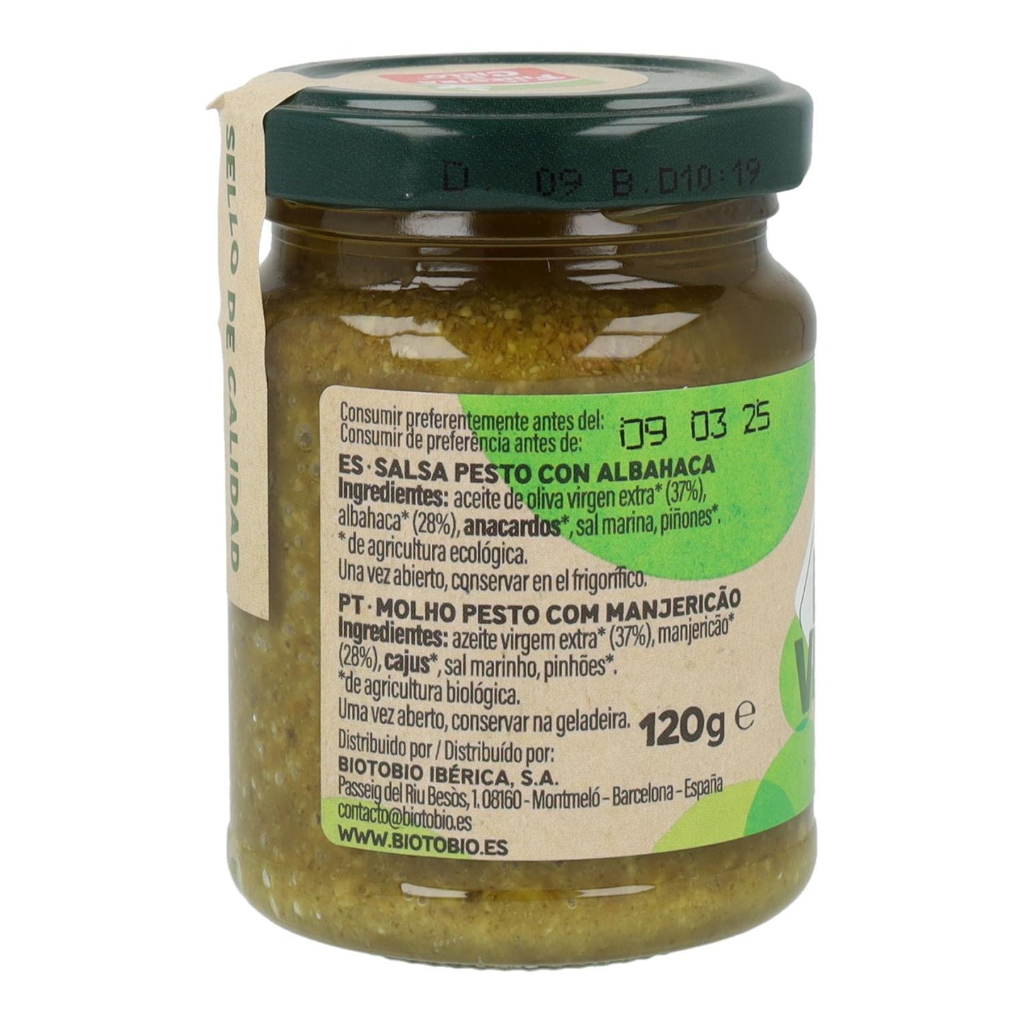 Pesto de legumes La Finestra Sul Cielo 120 g