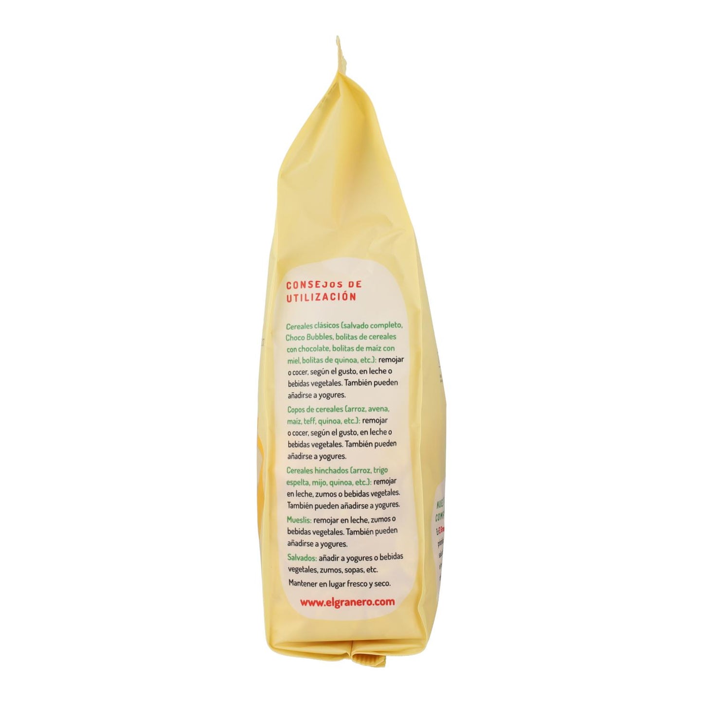 Flocos de Milho Torrado com Agave Orgânico El Granero, 300g