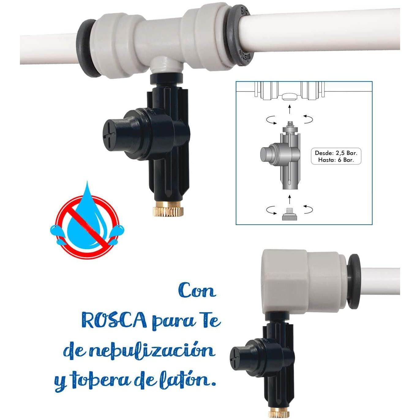 Válvula anti-gotejamento para nebulização DripFresh