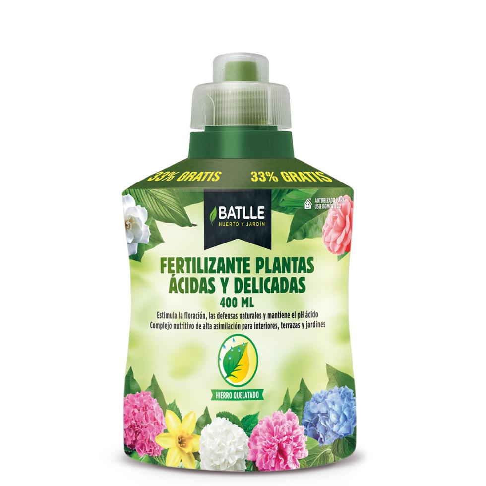 Fertilizante Batlle para Plantas Ácidas e Delicadas 400 ml