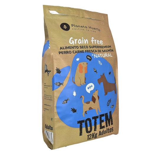 Ração Natural Superpremium para Salmão sem Grão 12 kg Planeta Huerto