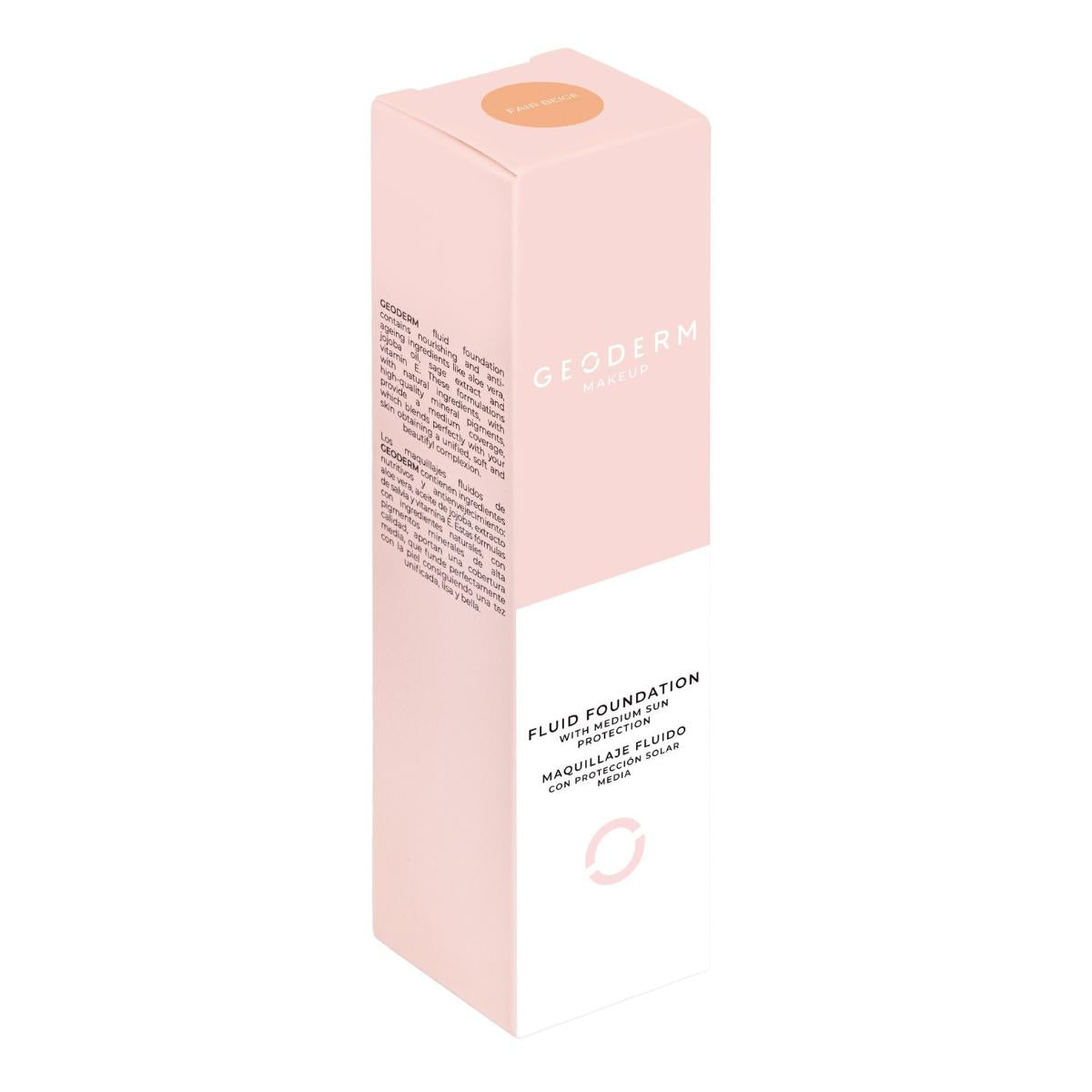 Base Líquida Bege Claro/Fair (Orgânica e BIO) Geoderm 50 ml