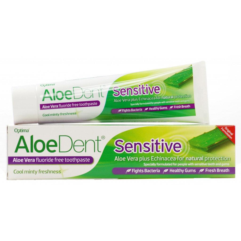 AloeDent Dentes Sensíveis Pasta de Dentes Aloé 100 ml