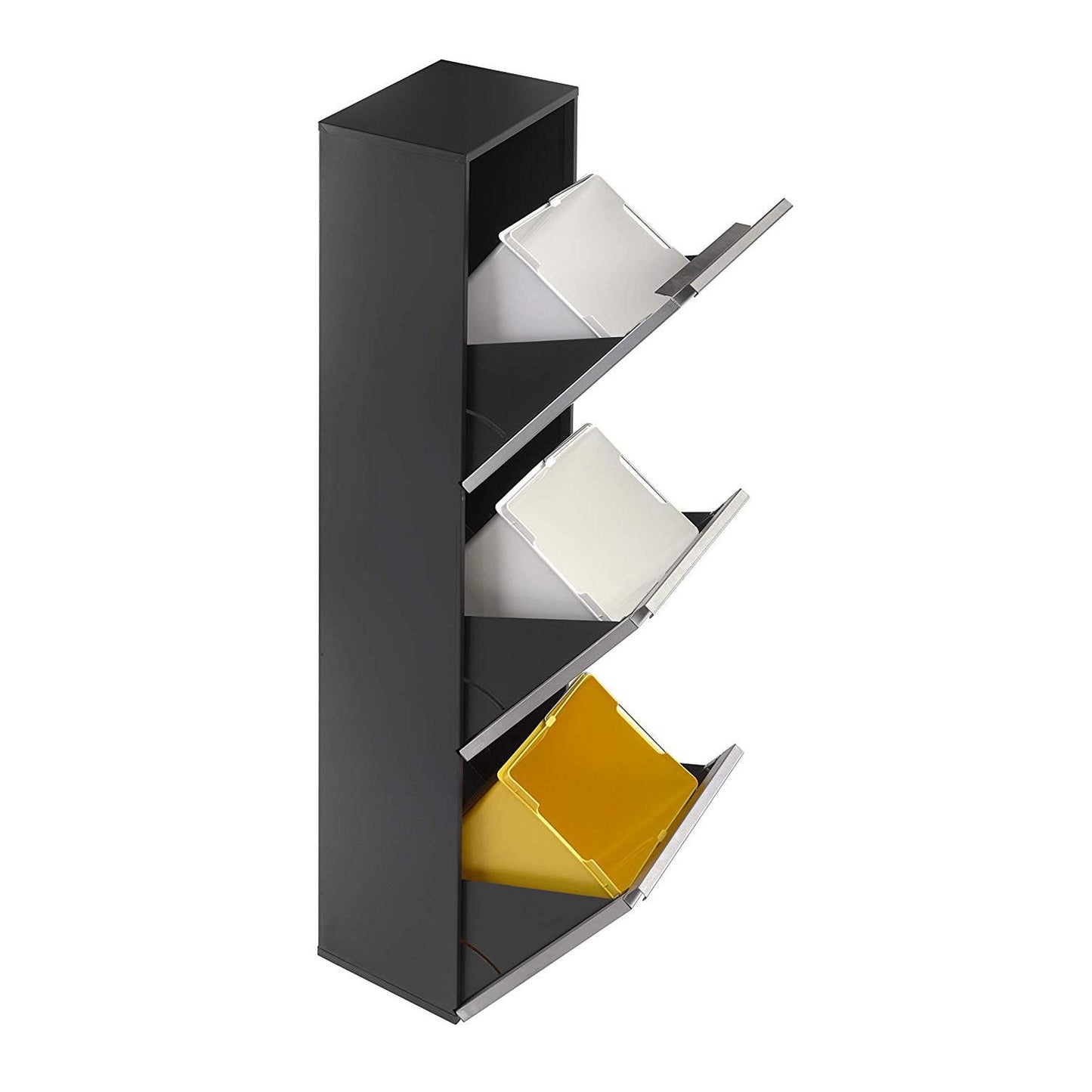 Contentor de reciclagem Vario de 3 baldes