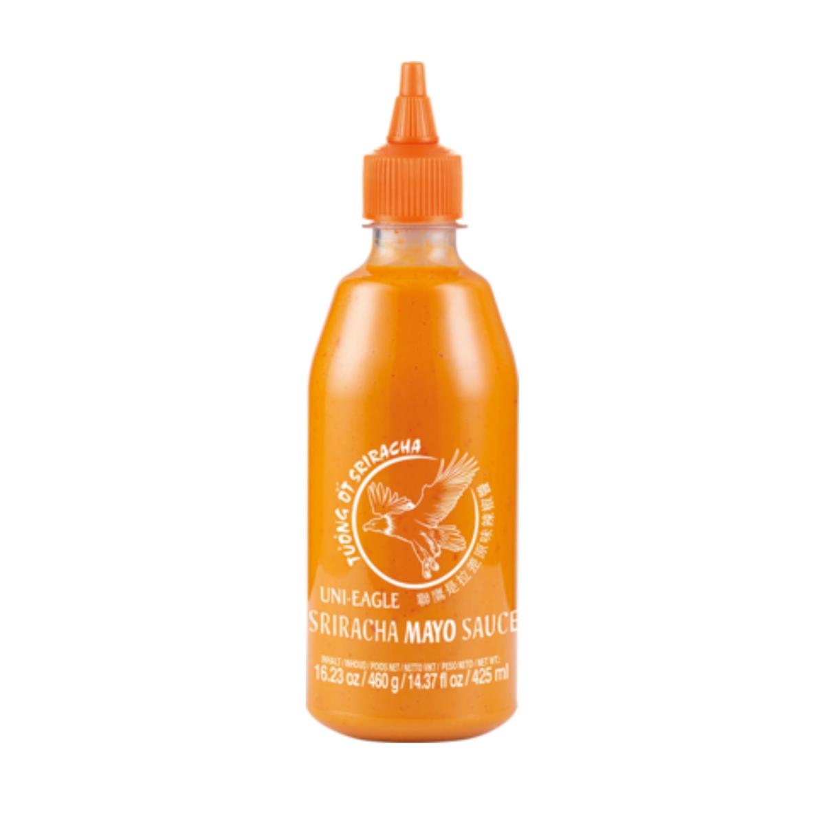 Molho de Maionese Sriracha Uni-Eagle 460g – Estilo Tailandês Cremoso e Apimentado