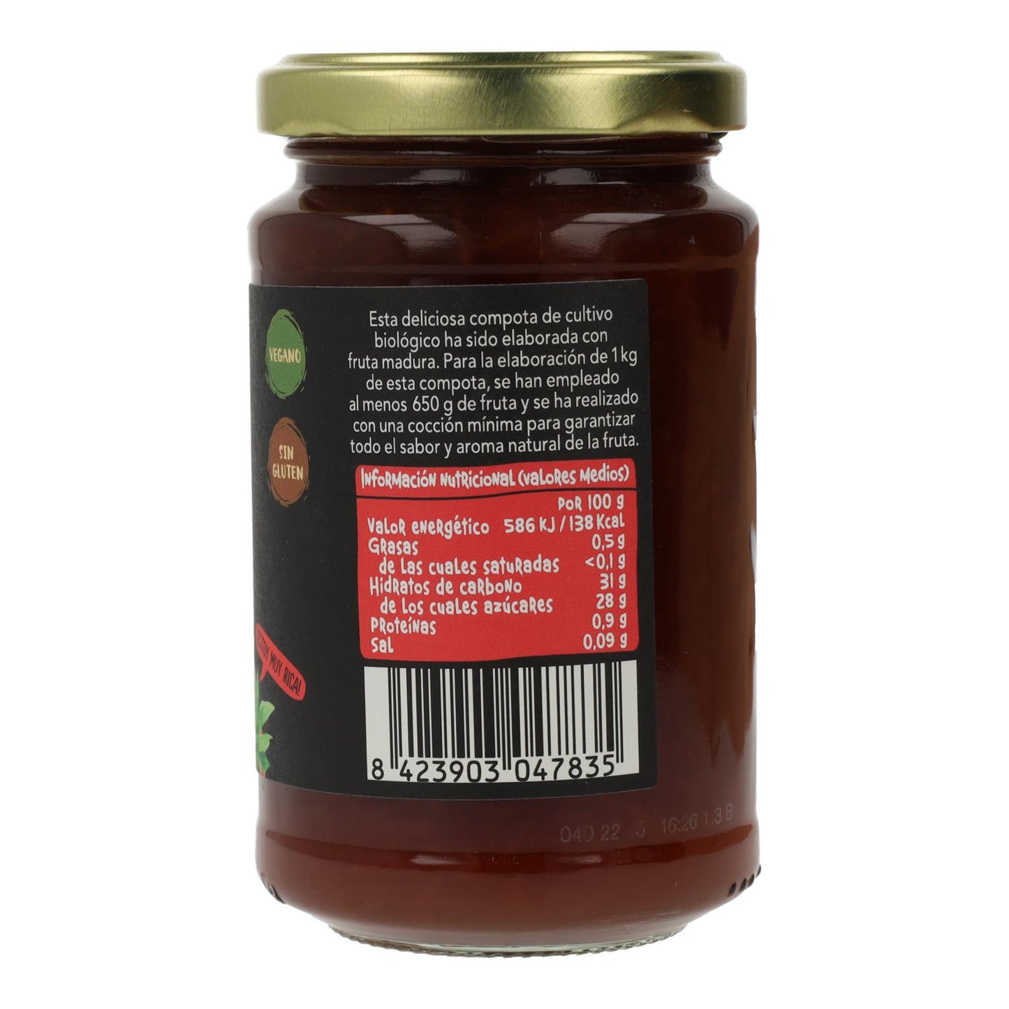 Biocop Compota de Morango Biológica 265g