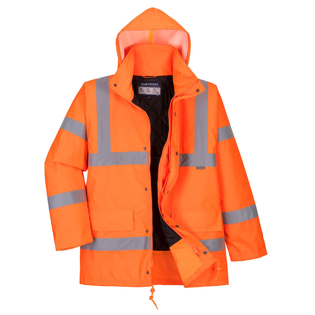 Chaqueta De Alta Visibilidad Transpirable Winter Traffic / L / Naranja_0