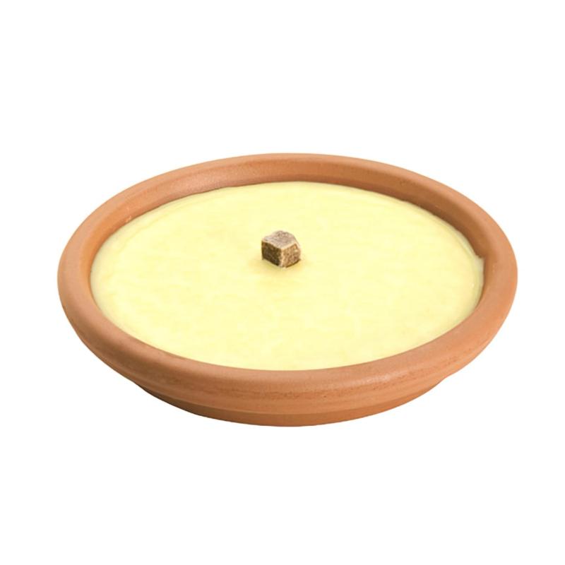 Vela Antimosquitos Citronela Recipiente Terracota 14 Cm. / 120 Gramos_0
