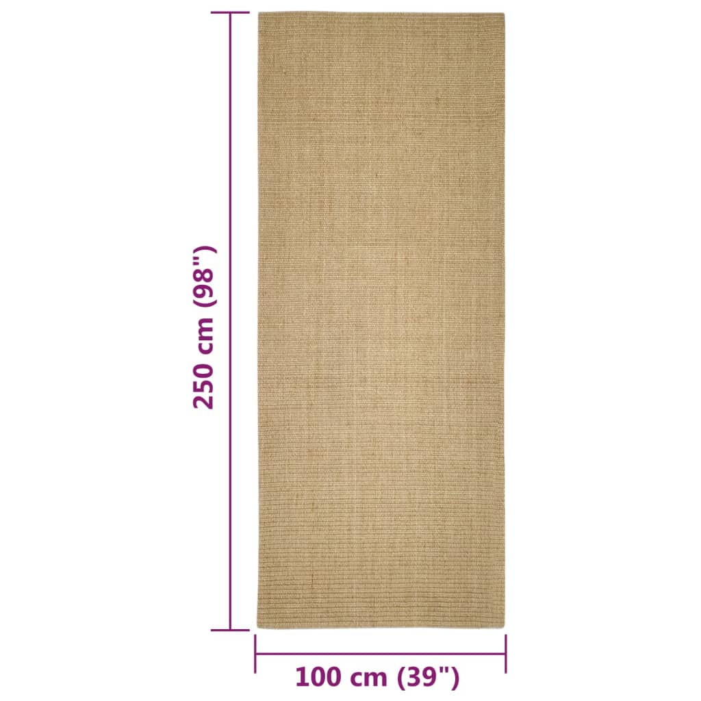 Alfombra De Sisal Para Rascador 100x250 Cm_5