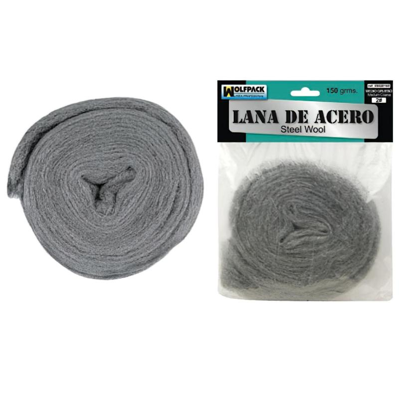 Lana De Acero 150 Gr. 2 Grueso_0