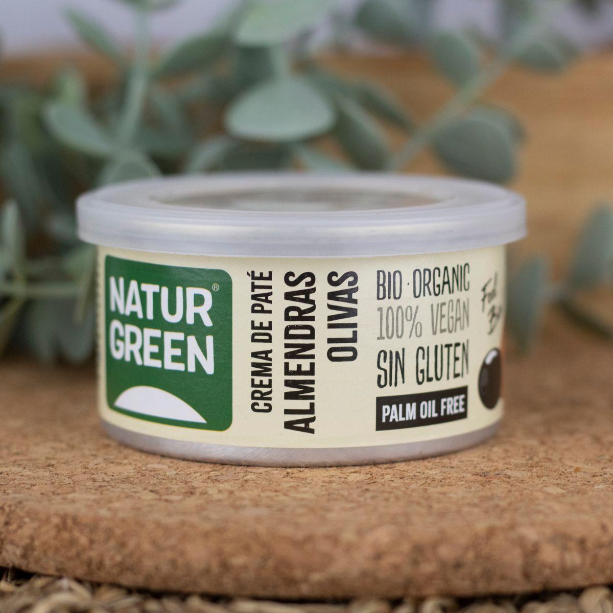 Paté de Azeitona Preta Biológica Naturgreen 125 g