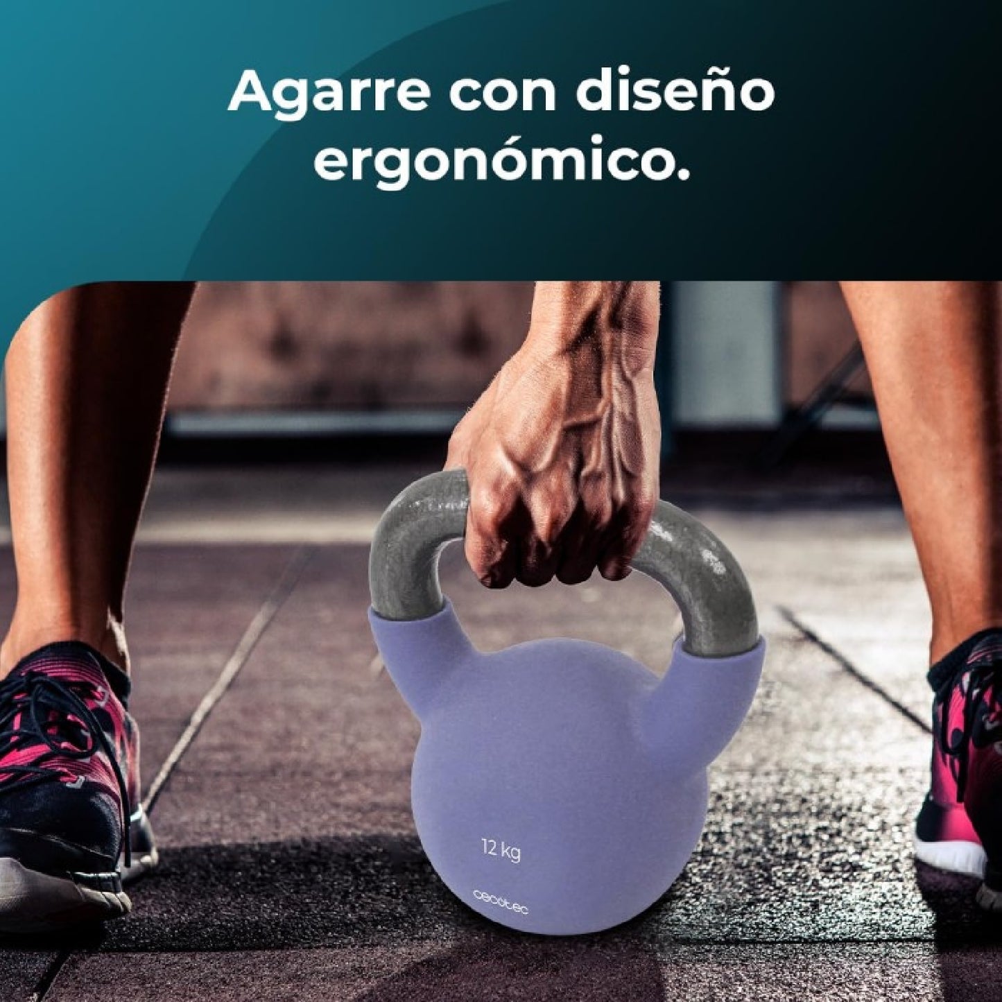 Cecotec Pesa Rusa Drumfit Kettlebell 10000 Neo_4