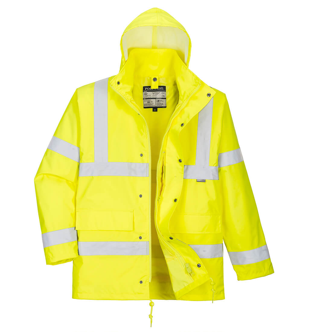 Parka 4 En 1 Traffic De Alta Visibilidad / Xl / Amarillo_1
