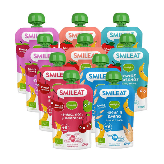 Pack Mix Saquetas Ecológicas 10 Unidades Smileat