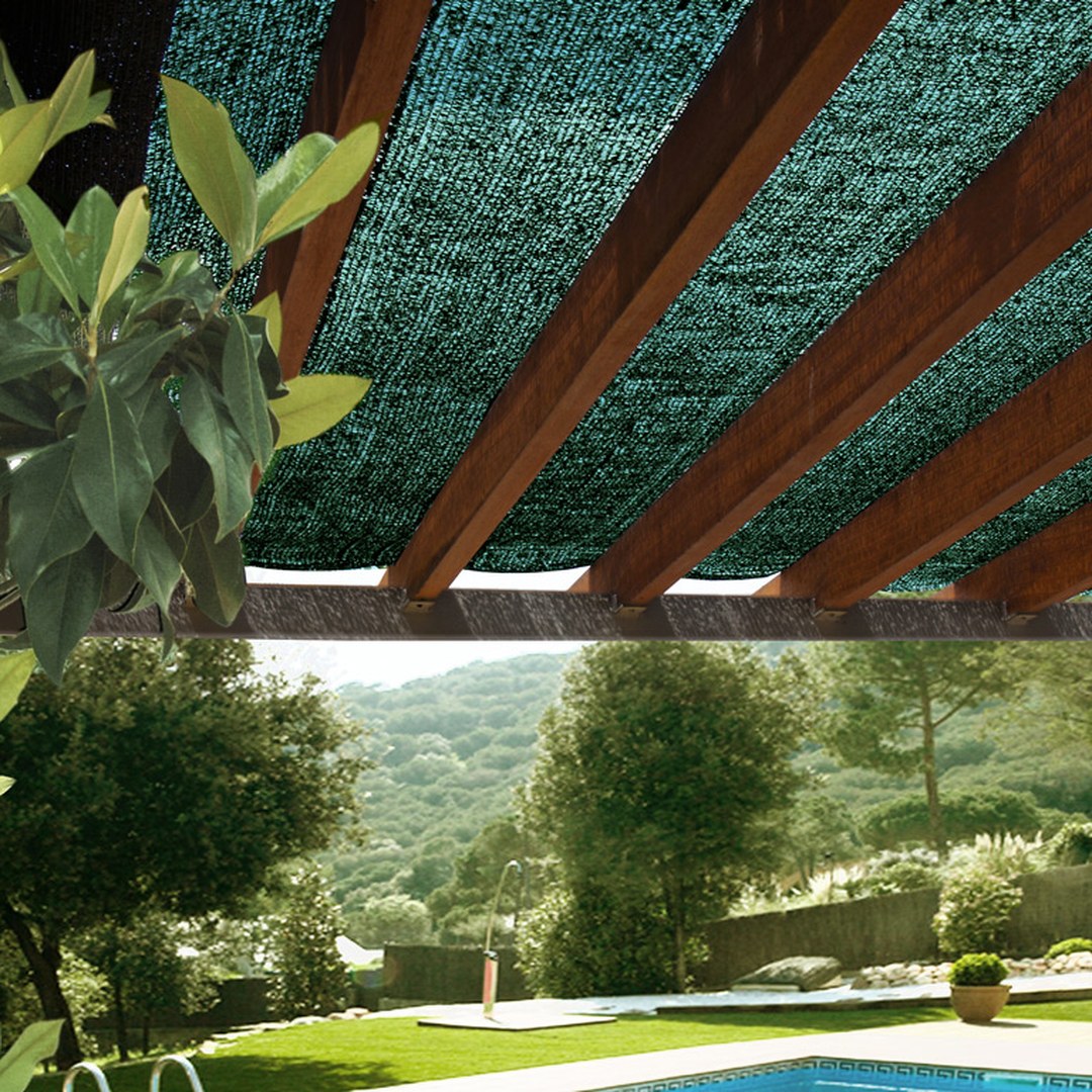 Malla De Sombreo Sun-net 3x4 M Verde Nortene_2