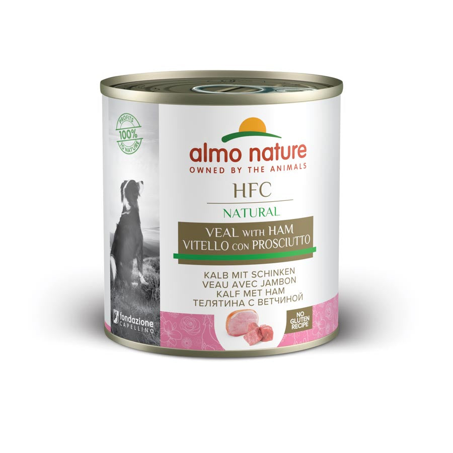 Almo Perro Hfc Lata 290gr Ternera&jamón_0