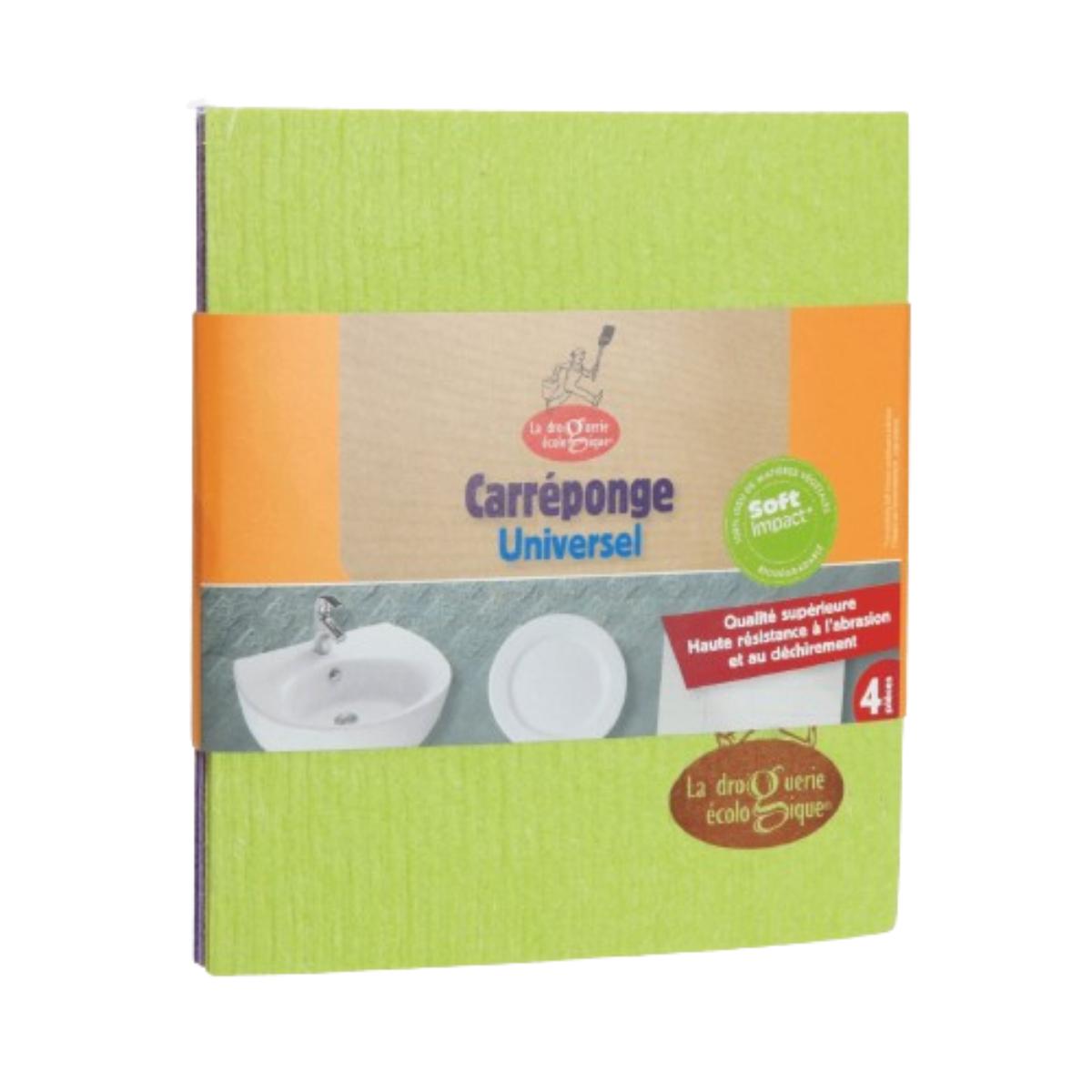 Panos de celulose/algodão 4 unid.