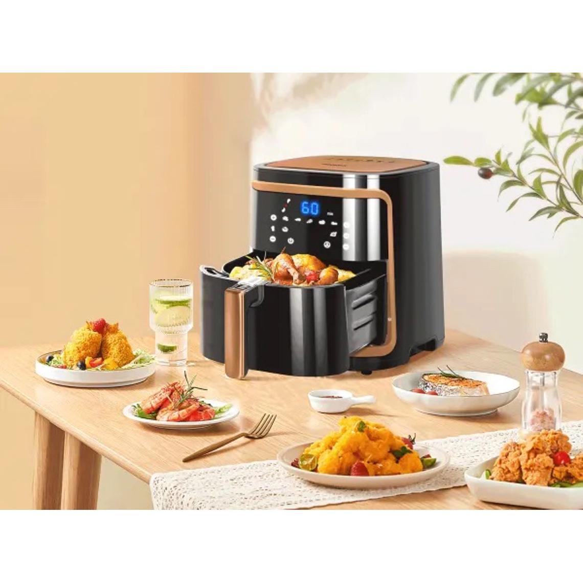 Fritadeira a ar Aigostar Box 1900W 7L Ocre
