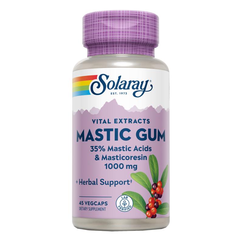 Goma de Mastic 1000 mg Solaray 45 cápsulas