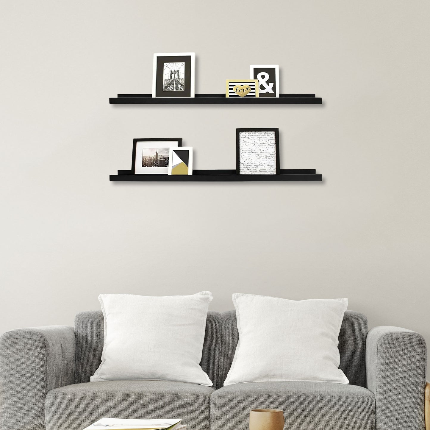 Well Home Repisa Flotante En Mdf Color Negro 77x10x4cm_4