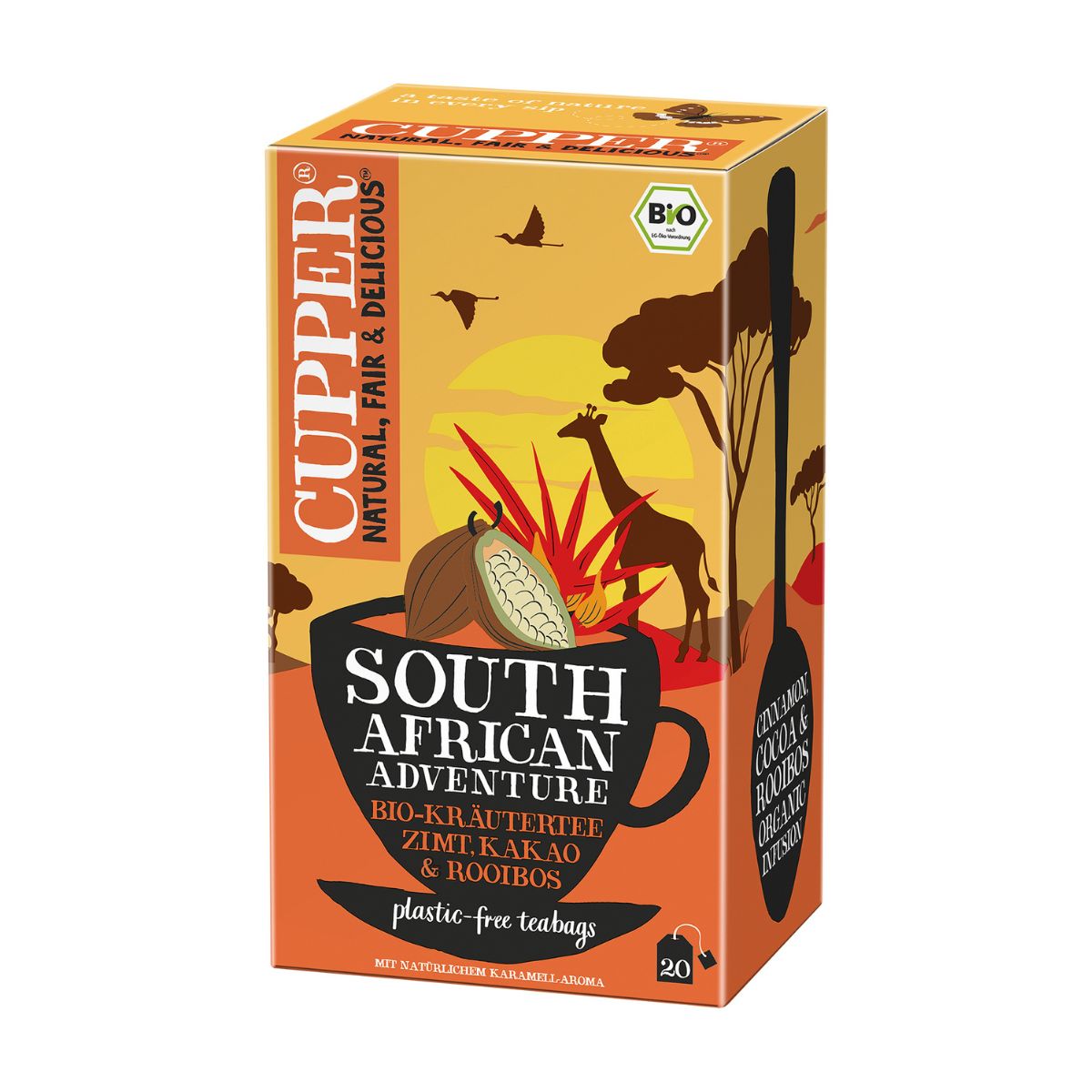 Infusion África Bio Cupper 20 Bolsas