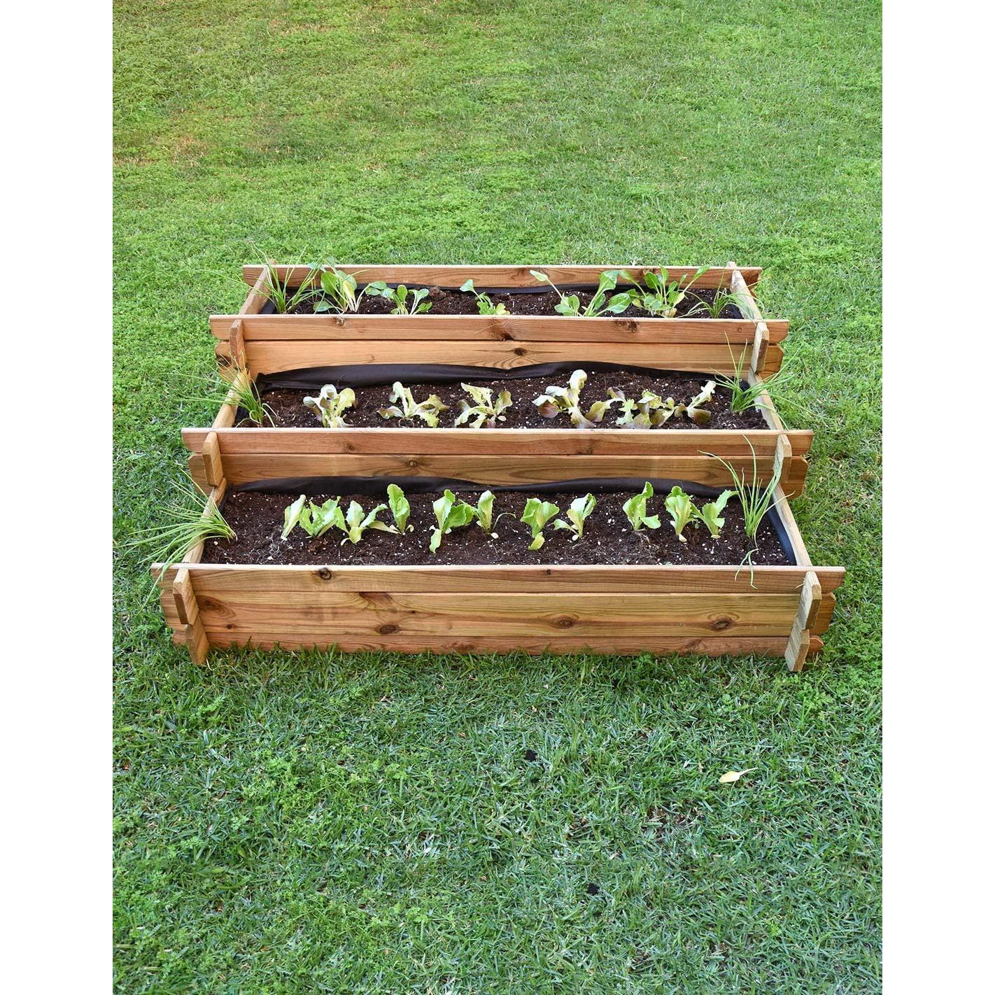 Escada de jardim urbana 3 níveis Faura 675 L