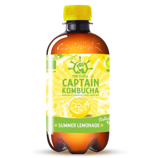 Limonada de Kombucha BIO Captain Kombucha 400 ml.