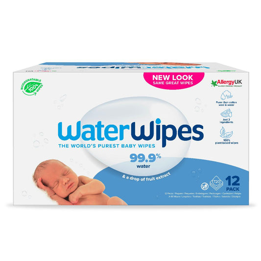 Toalhitas Húmidas WaterWipes BIO Baby Pack 720 Unidades