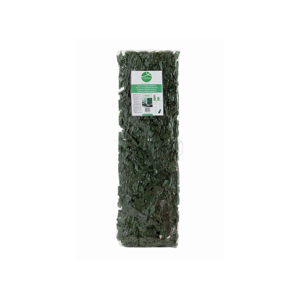 Treliça de vime com folhas 1 x 2