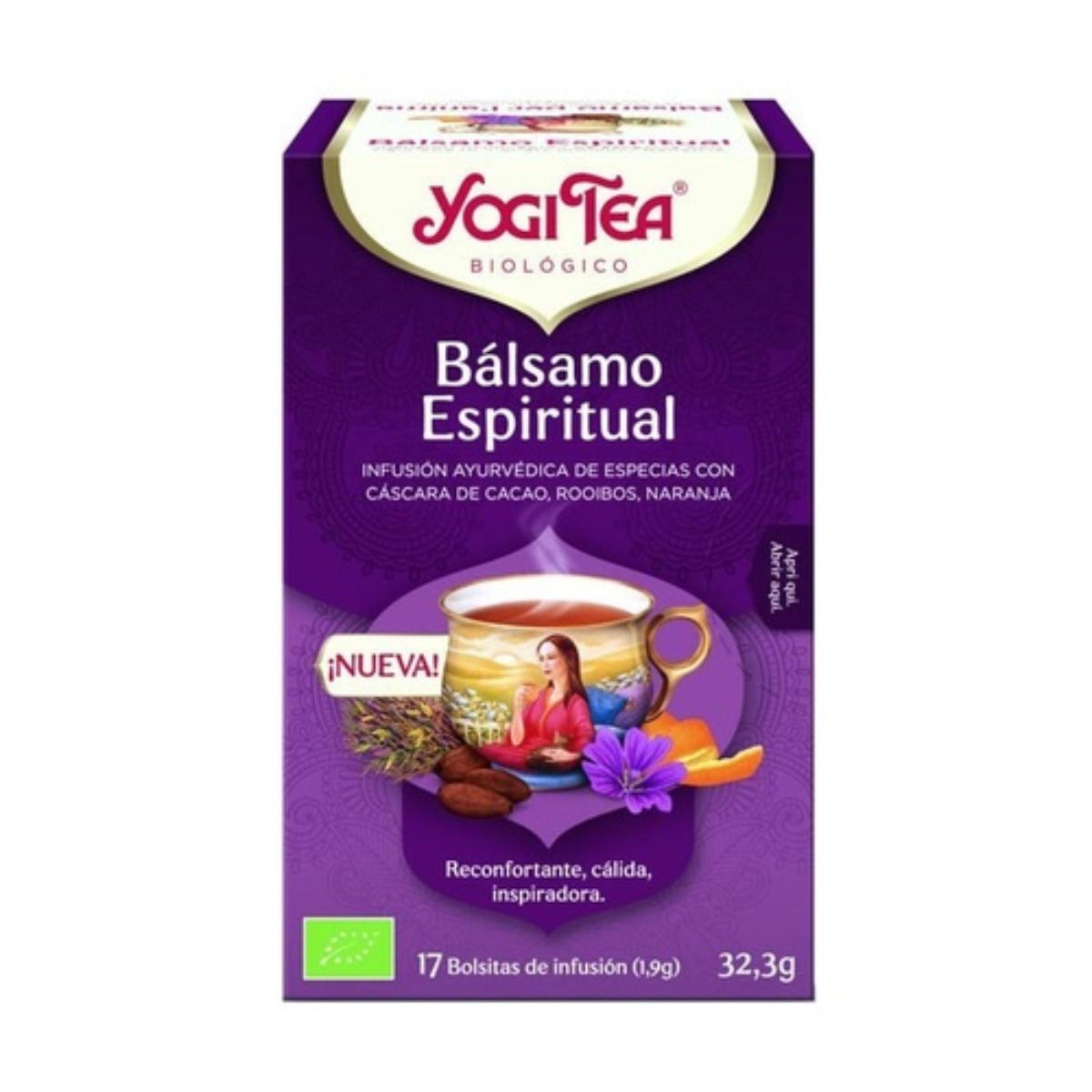 Bálsamo Espiritual Yogi Tea 17 Saquetas de Chá