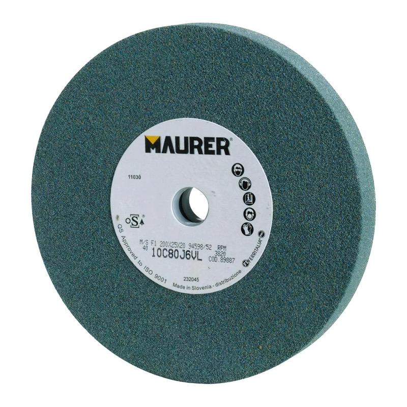 Muela Maurer Carburo De Silicio 150x20x16 Mm. Grano 80_0