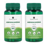 Embalagem de 2 cápsulas Ashwagandha KSM-66 Orchard Planet 60 cápsulas