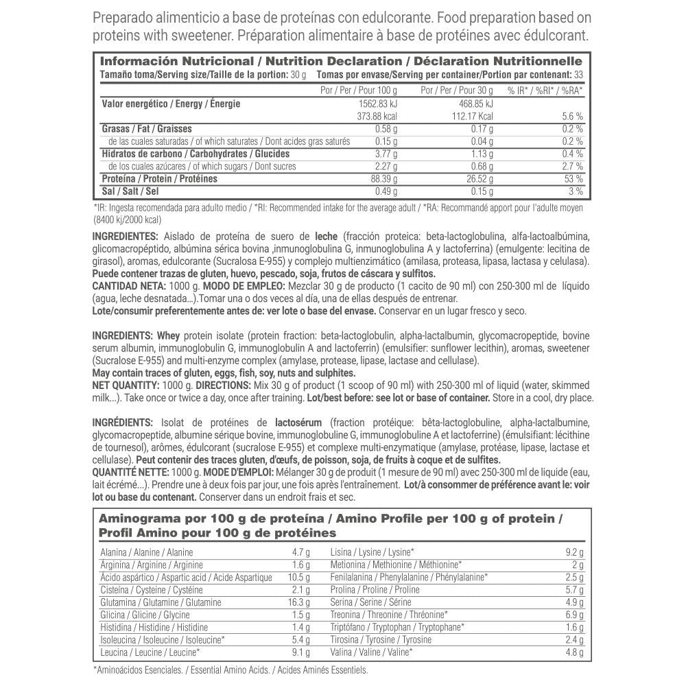 Cfm Iso Zero - 1kg - Chocolate Blanco Con Leche Milkywhey - Aumenta La Masa Muscular - Masmusculo_5