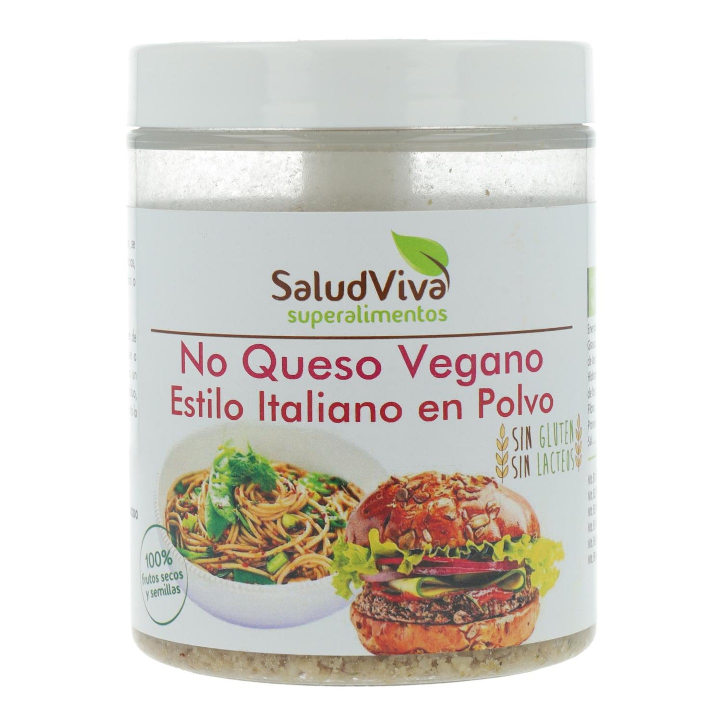 Queijo Vegan em Pó Sem Estilo Italiano Salud Viva 125g