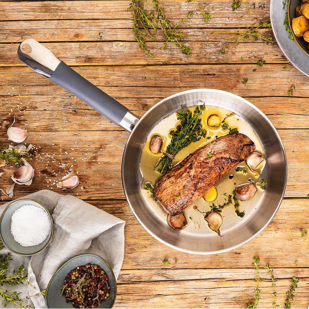 Frigideira Master Inox Bra 26 cm aço inox