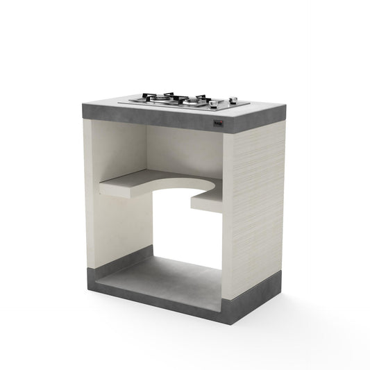 Módulo de bancada Venit Plan 1 com placa Teka Tuozi