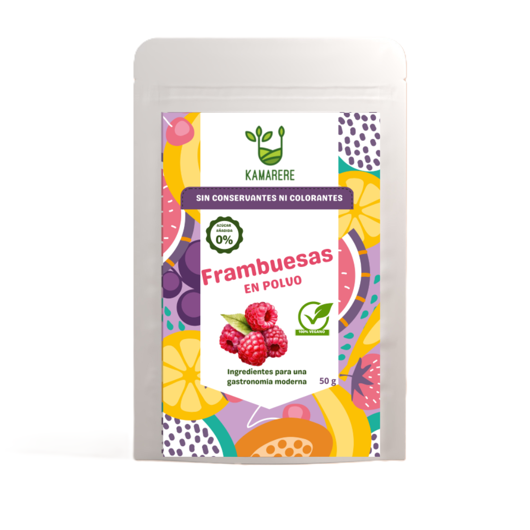 Frambuesa Deshidratada En Polvo Kamarere 50 G_0