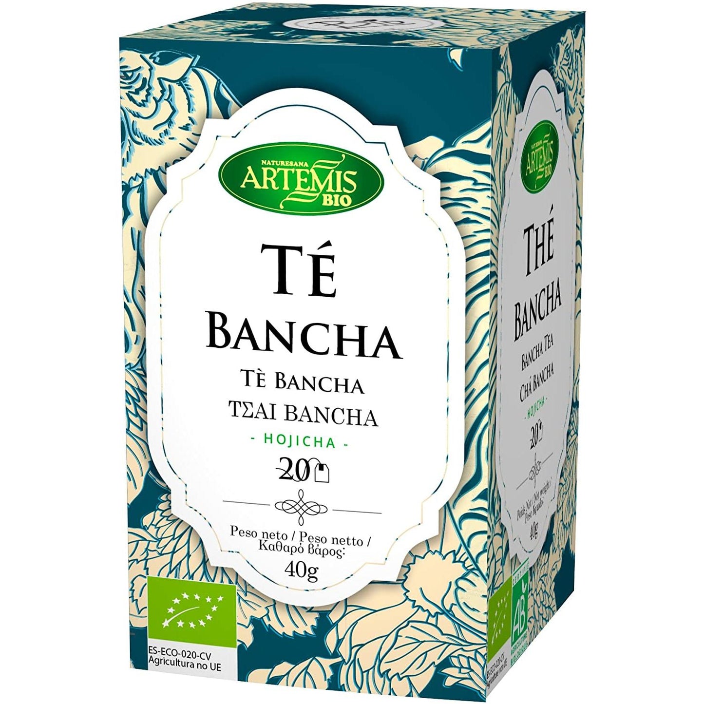 Chá Artemis Bio Bancha (hojicha) 20 saquetas