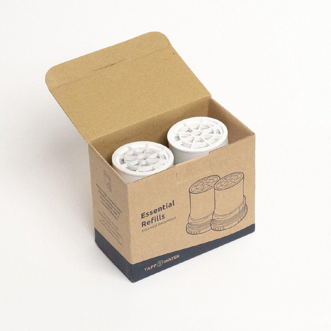 Embalagem de 2 cartuchos de filtro Essential Tappwater