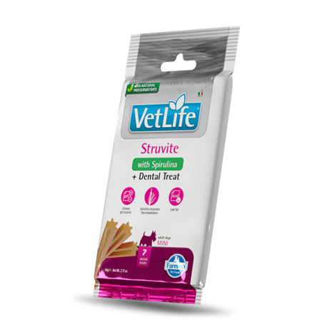 Treat vet life nat dog struvite adulto mini, Farmina, 60 gr