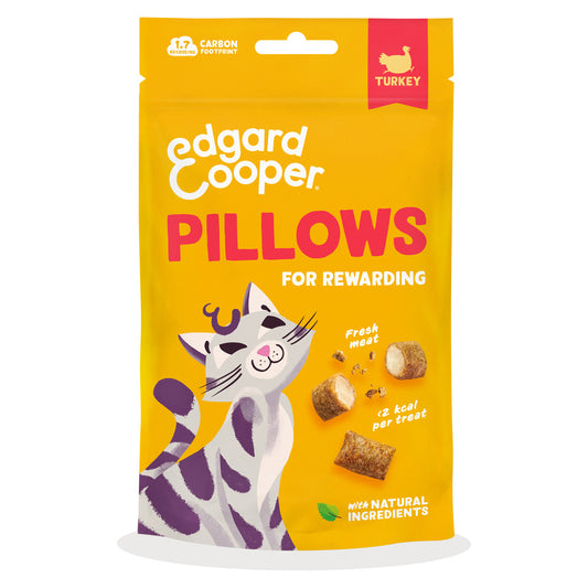Edgard Cooper Turkey Bites Petiscos Naturais para Gatos 60g