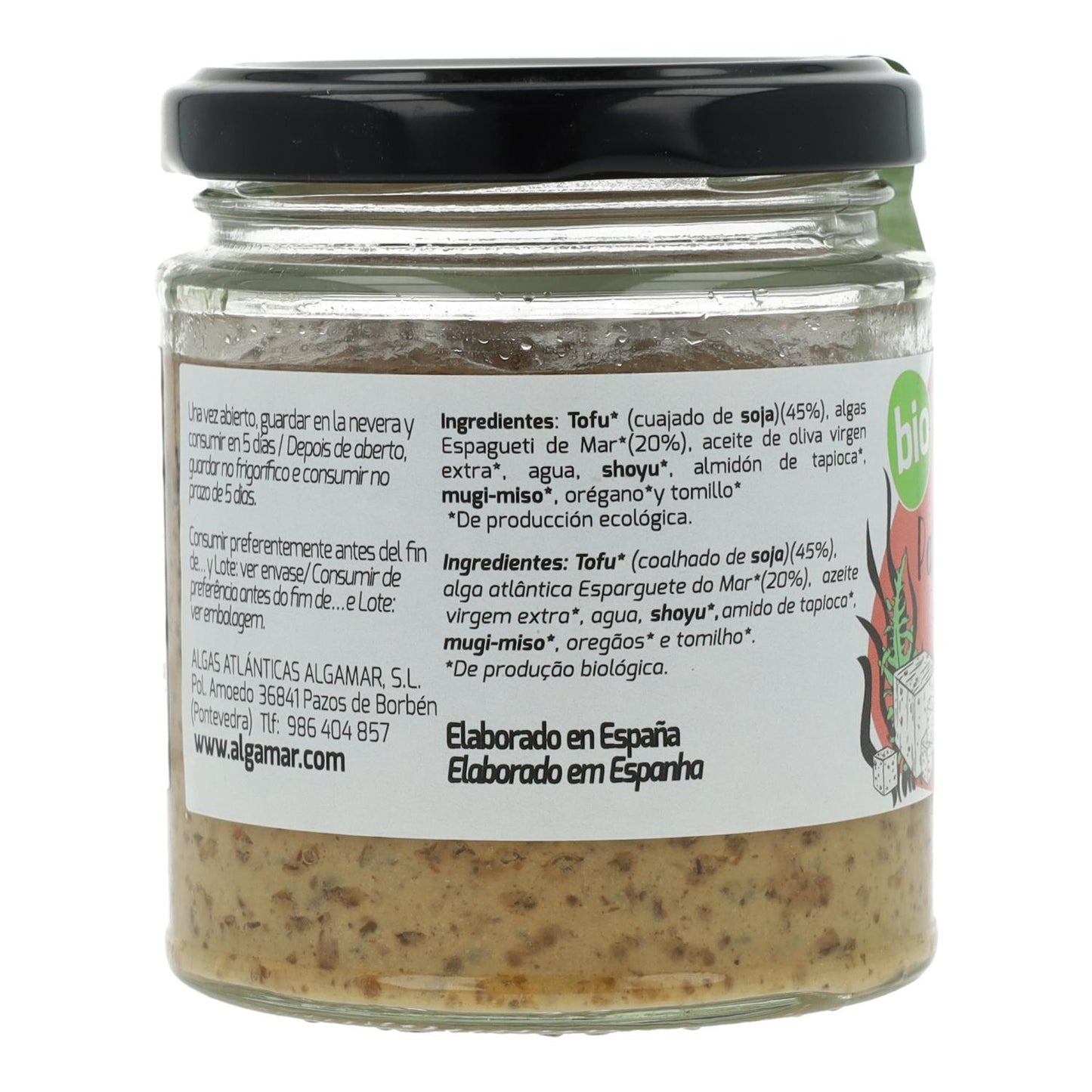 Patê de Alga Algamar 180 g