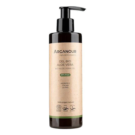 Gel de Aloé Vera 97% Biológico Certificado Arganour 250 ml