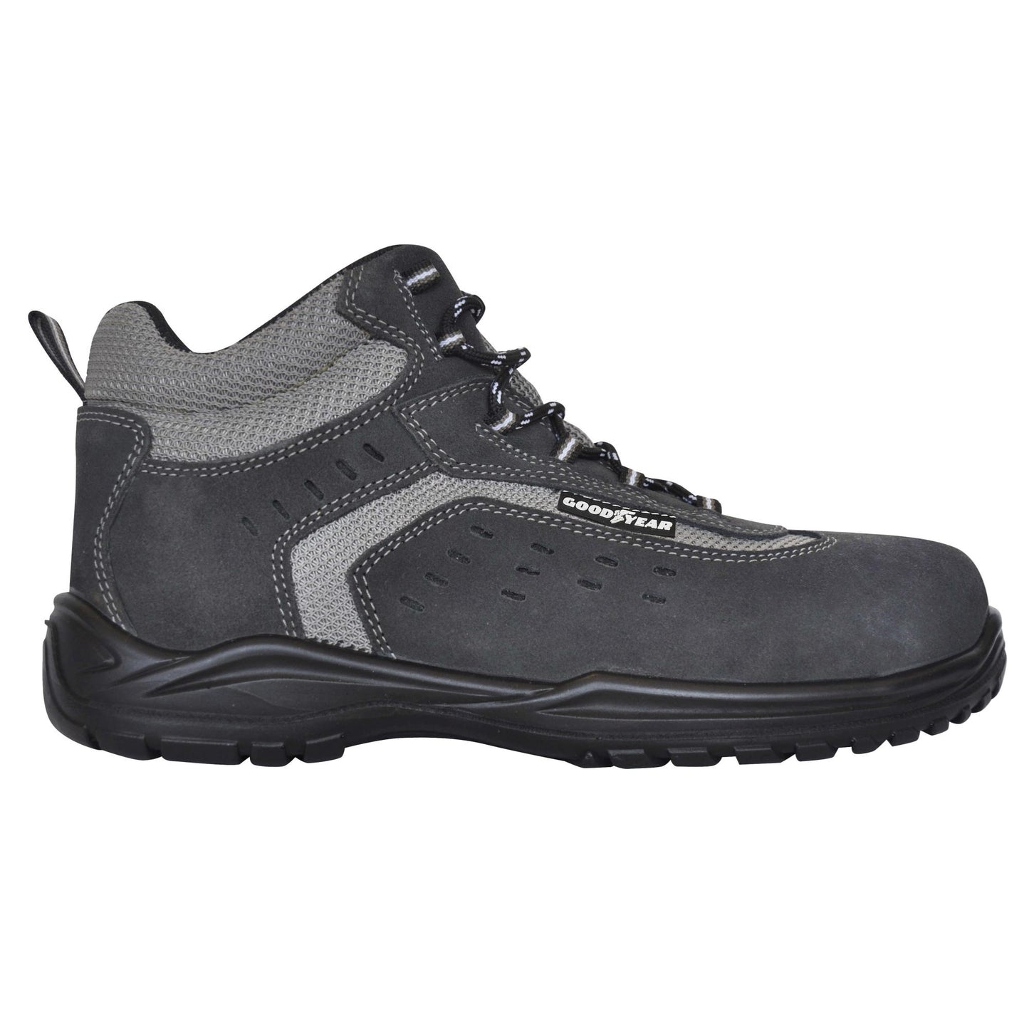 Goodyear Botas De Seguridad Piel Serraje Color Gris Talla 36_0
