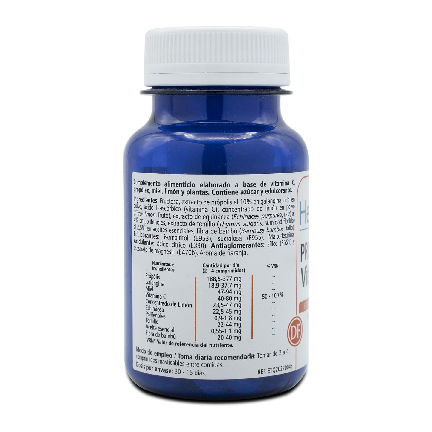 H4U Própolis com Vitamina C 60 Comprimidos Mastigáveis de 800 mg