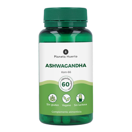 Ashwagandha KSM-66 Planet Garden 60 cápsulas
