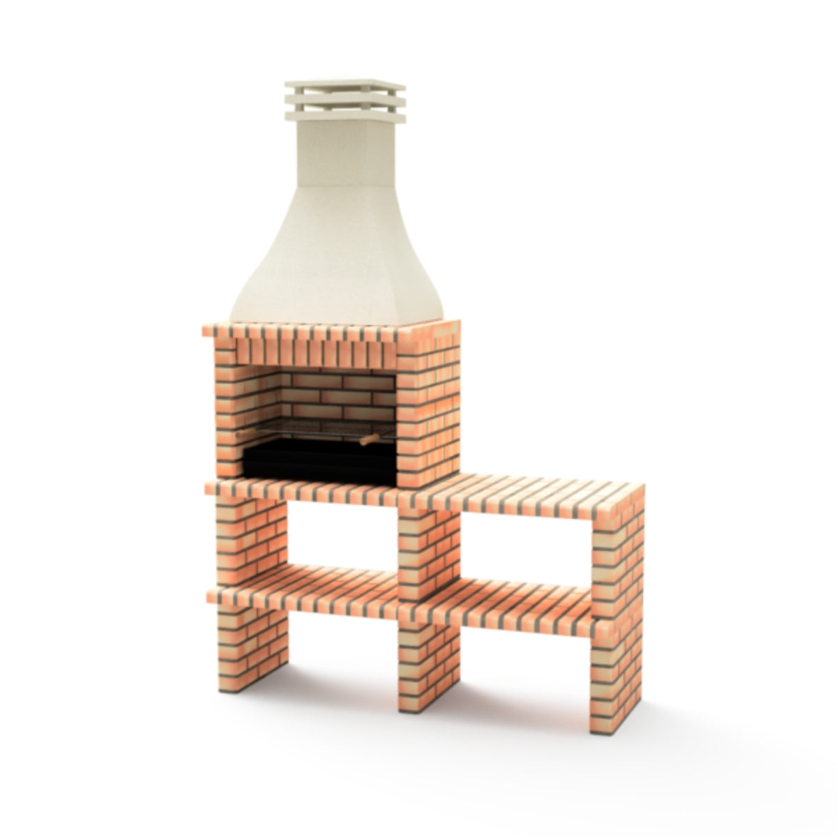 Churrasqueira Khiva Plus com bancada, Movelar